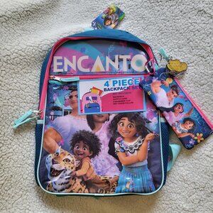 Disney Encanto Girls Backpack 4 piece set brand new with tags